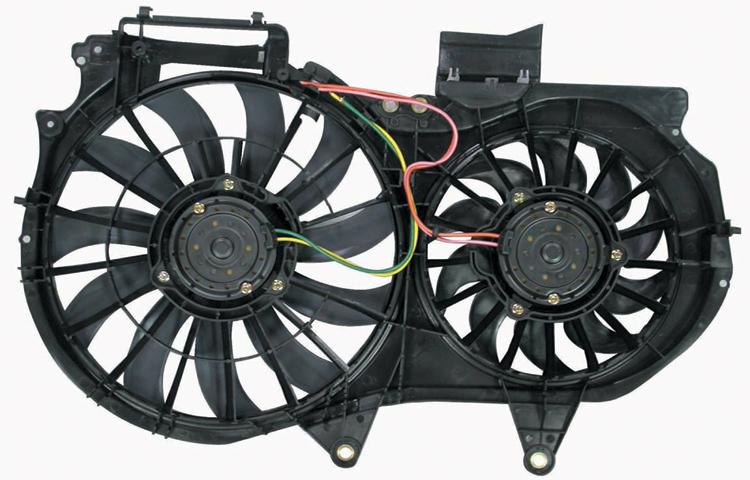 Replacement radiator cooling fan assembly audi s4 1.8 rs4 2.0 a4 1.8 8e0959455n