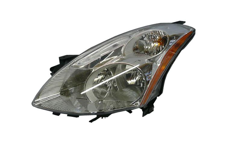 Left driver side replacement headlight head lamp halogen 10-10 nissan altima 4dr