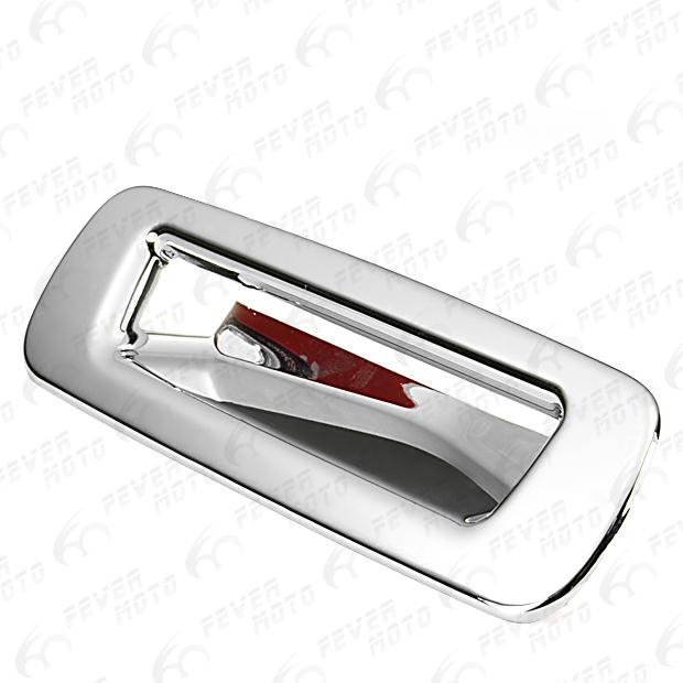 Fm triple chrome door tail gate handle cover trim rear lid hatchback for suzuki