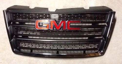 Gmc terrain front grille chrome/black factory original oem 2010 2011 2012 2013