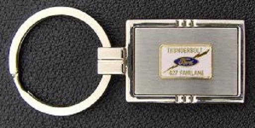 Thunderbolt fairlane - custom engraved key ring