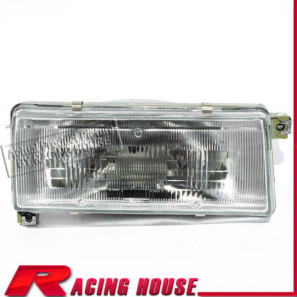 Passenger side head light lamp right 1987-1988 nissan sentra gxe 2dr 4dr clear