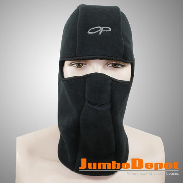 1 x motorcycle biker full black military warmer face neck warm mask set neoprene