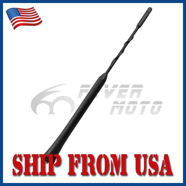 Us 9" roof mast top whip antenna for toyota yaris hatchback prius matrix corolla