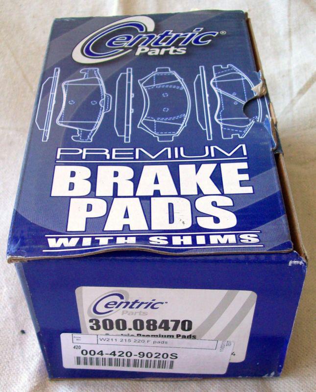 Centric parts 300.08470 - front disc brake pad set