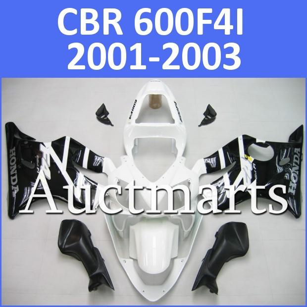 Fit honda 01 02 03 cbr 600f f4i 2001 2002 2003 fairing kit abs plastics c9 d10