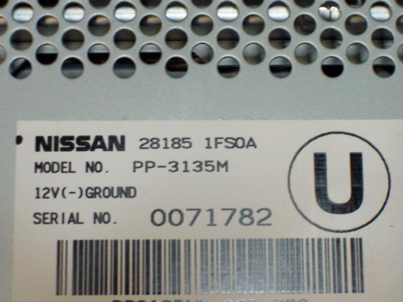 Nissan oem  cd/mp3/ipod fits several models 28185-1fs0a 