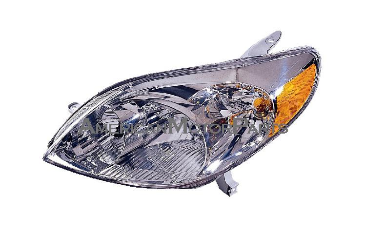 Eagleeye driver & passenger replacement headlight 03-05 toyota matrix