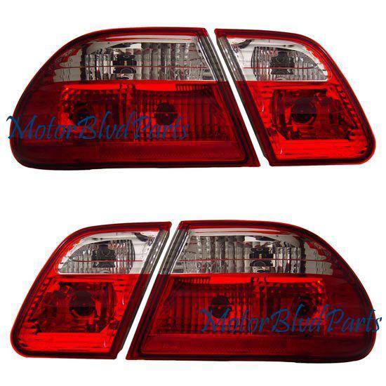 96-02 benz e class/w210 tail lights rear brake lamps