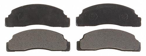 Raybestos pgd133m brake pad or shoe, front-professional grade brake pad