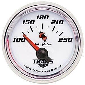 Autometer 2-1/16in. trans temp; 100-250 f; sse; c2