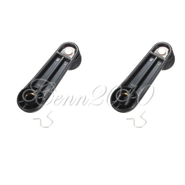 2x window winder crank handle for 92-98 geo chevrolet tracker suzuki sidekick