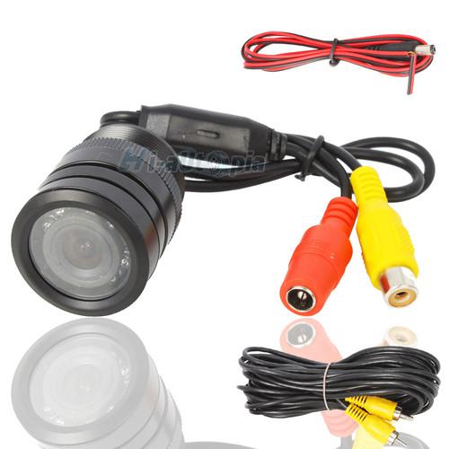 New e325 type color cmos led night vision car rear view backup camera