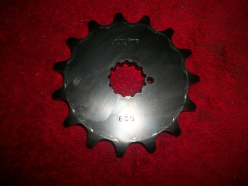 Drag bike kz z1  vintage sunstar 15 tooth front sprocket 73-80 kawasaki (nice)