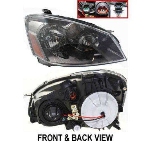 05-06 nissan altima passenger side head lamp light assembly halogen right new rh