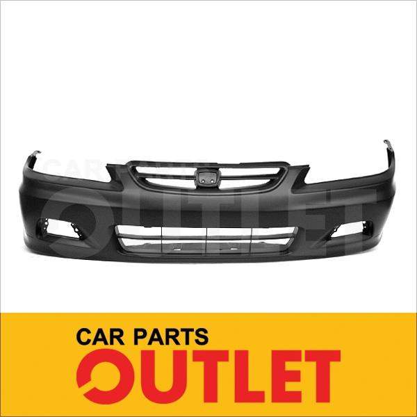 01-02 honda accord 2dr coupe front bumper lx ex v6 coupe new primed assembly