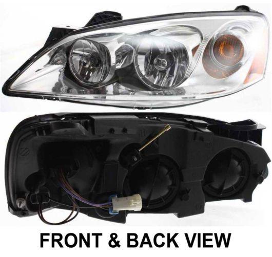 05-10 pontiac g6 headlight headlamp driver side left lh