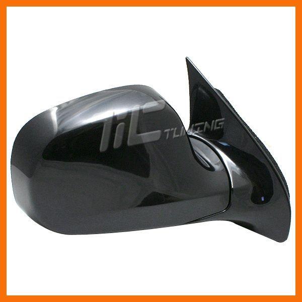 02-07 rendezvous passenger right mirror housing power non-heated manual-folding