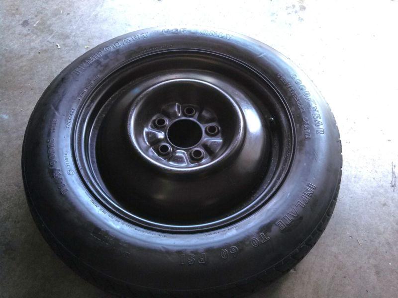 2001-2007 caravan grand caravan town & country spare tire wheel donut 145/90/16 