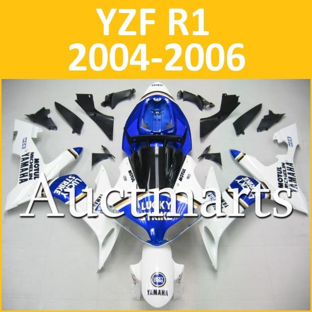 Fit yamaha yzf r1 04 05 06 yzfr1 2004 2005 2006 fairing kit bodywork e29 b12