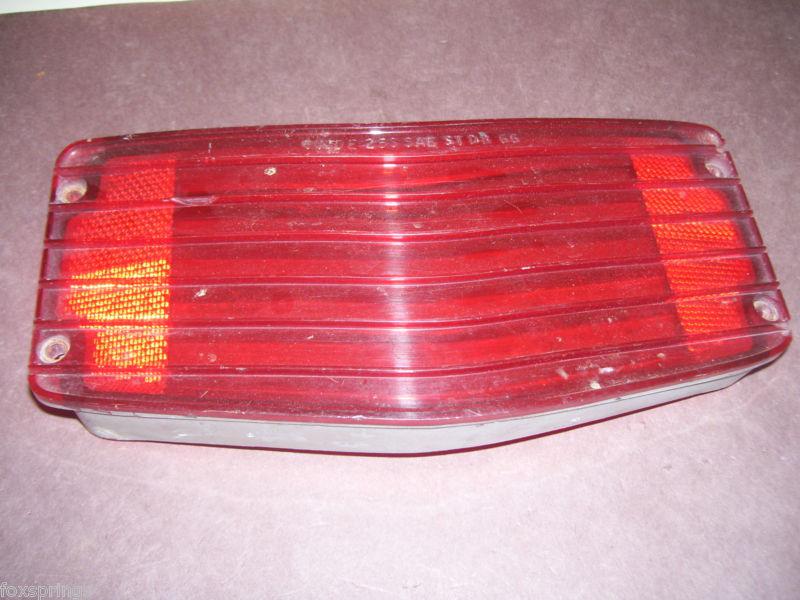 1966 pontiac station wagon left tail light lens -  guide 25s - 5957761 - p48