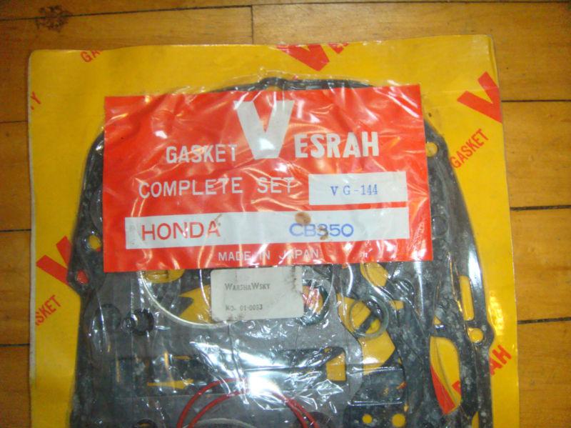 Vesrah vg-144 complete gasket set for honda cb350, 1968-1973 ?