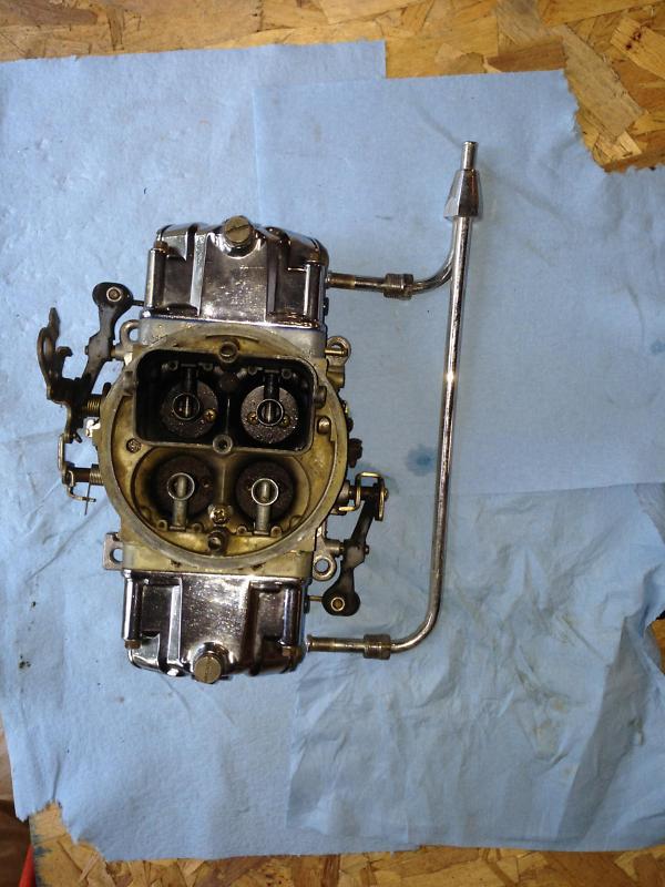 Holley carburetor carb 750 cfm double pump list #4779-3 