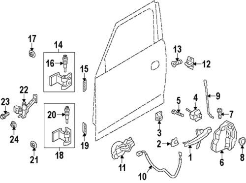 Mini 51217202146 genuine oem factory original lock actuator