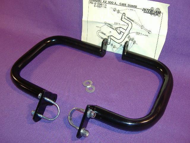 1981-1984 nos kawasaki kz1100a mini engine guard kz 1100 a case safety bar inter