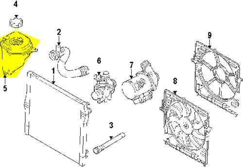 Bmw 17137552546 genuine oem factory original expansion tank
