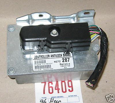 Dodge 96 97 neon antilock brake abs control module 1996 1997