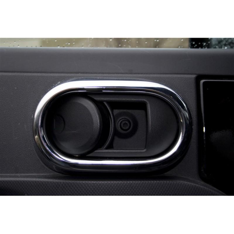 Rugged ridge 11156.20 door handle cover trim 07-10 wrangler