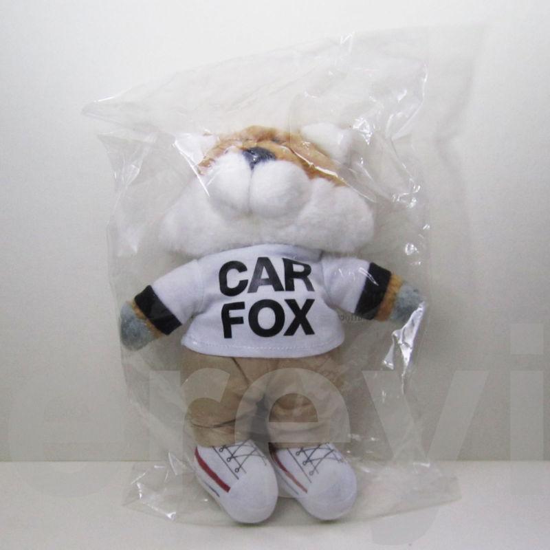 Carfax car fox stuffed animial rare plush doll advertising figure sema 2011 new