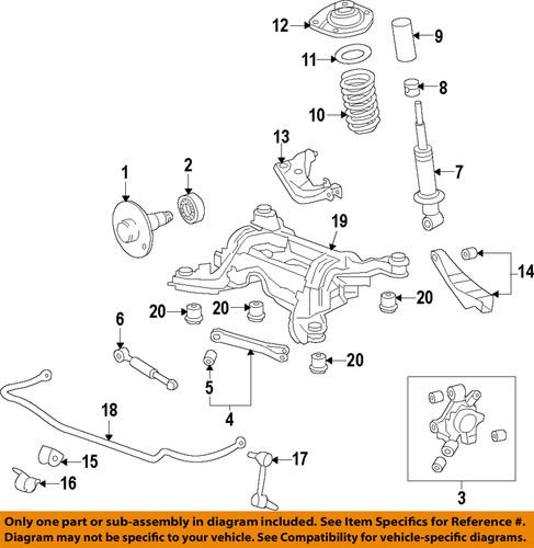 Gm oem 92458015 control arm