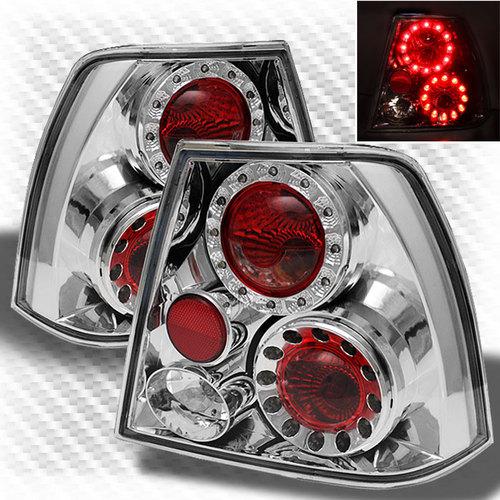 1999-2004 volkswagen jetta led tail lights lamps brake pair taillights new set