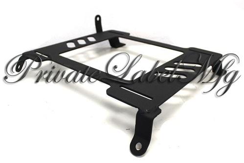 Plm base seat brackets driver & passenger nissan 240sx 89-98 s13 s14 steel black