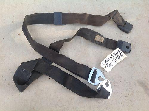 Mopar cuda challenger shoulder straps