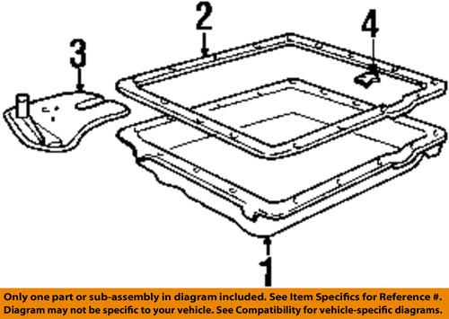 Gm oem 24236931 transmission filter/auto trans filter