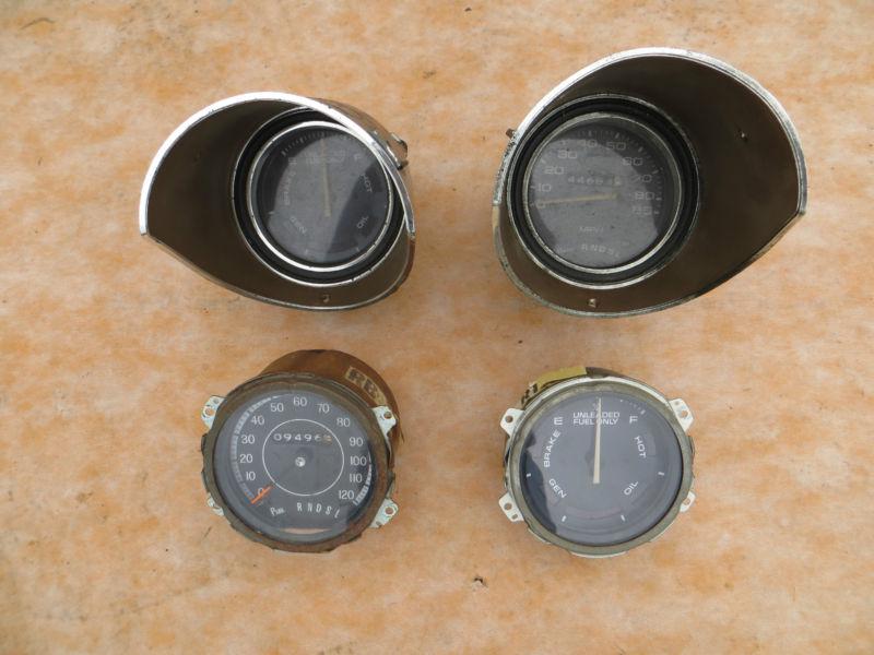 1973-1977 cutlass gauges + bezels