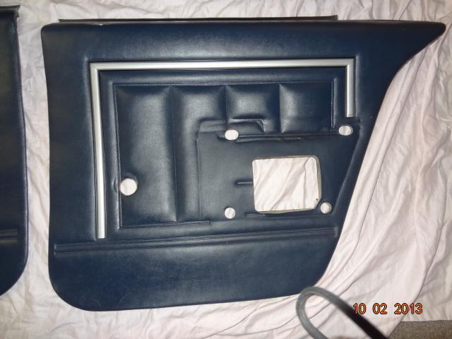 1989 chevrolet caprice 9c1 police package blue door panels with arm rests