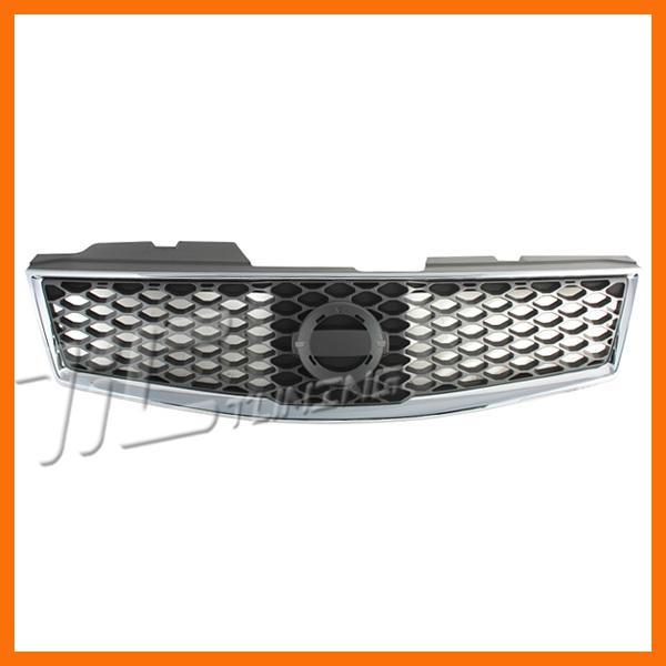 07-11 nissan sentra se-r spec v sr front plastic grille body assembly