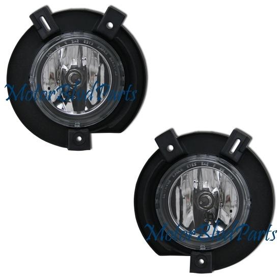 02-05 explorer 4d fog lights driving lamps right + left