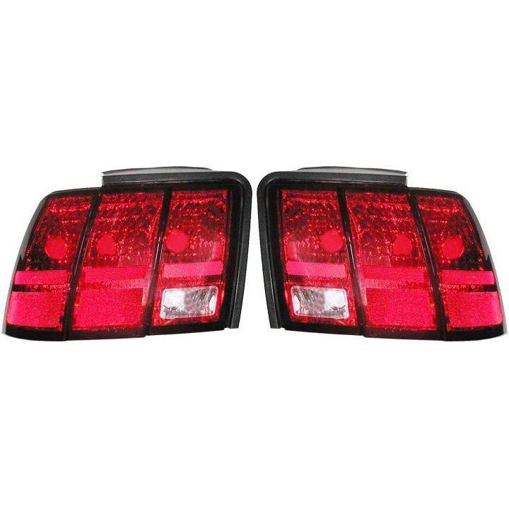 Tail light brake lamp assembly rear pair set driver passenger side left+right