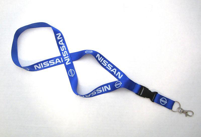 Nissan jdm nismo gtr  blue lanyard neck cell phone key chain strap quick release