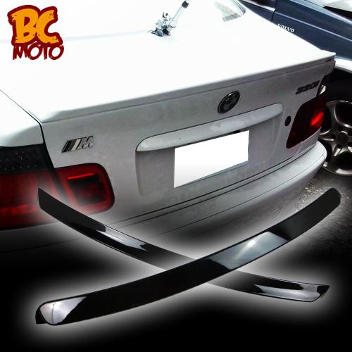 Painted bmw e46 4d sedan a rear roof + trunk spoiler ▼