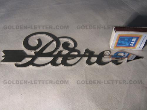 Pierce arrow 1901 logo, metal, new (jus-qpa-gc)