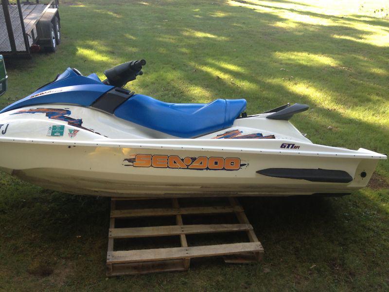 Blue 2004 seadoo gti rfi hull only !!!