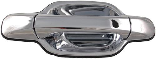 Ext door handle front right w/keyless entry chrome platinum# 1290231