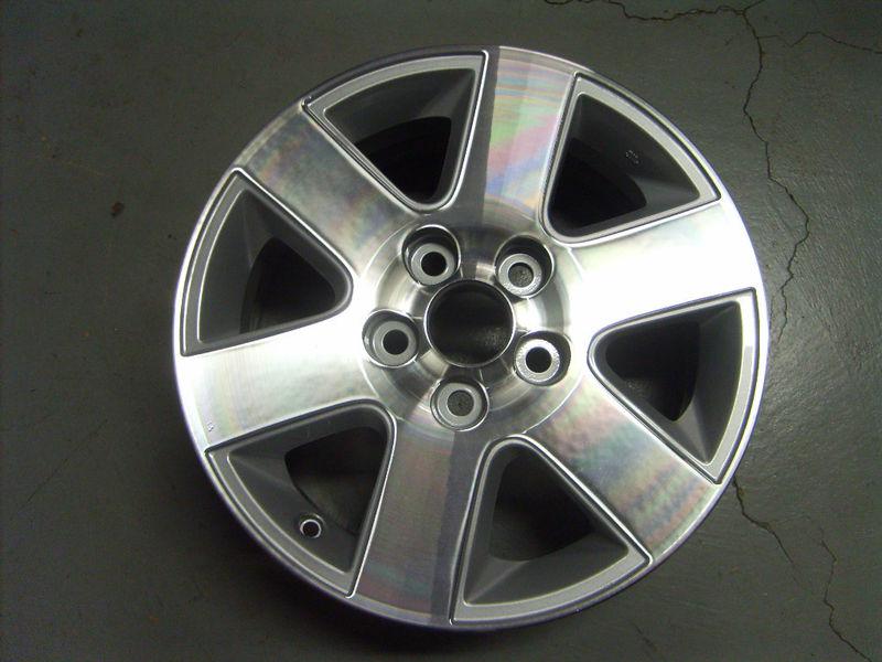 2004-2010 toyota sienna wheel, 16x6.5, 6 spoke machined