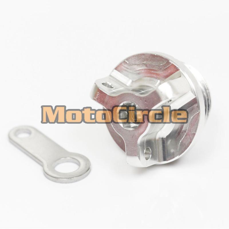 Silver cnc oil filler cap for ducati 748 749 996 998 999 1098 1198 s r hy 1100